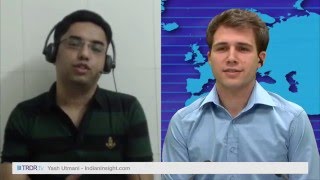 TRDRtv Interviews Yash Utmani founder of IndianInsightcom [upl. by Gant]