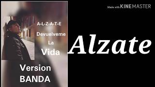 ALZATE Devuelveme la vida letra quotVersion Bandaquot [upl. by Euhc390]