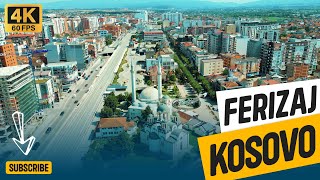 Ferizaj  Qyteti i tolerancës  DRONE FOOTAGE 4K  djimini3pro [upl. by Eerok]