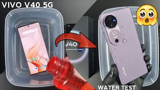 Vivo V40 5G Water Test iP69 💦💧 Lets See If Vivo V40 is Actually Waterproof Or Not [upl. by Assilana217]