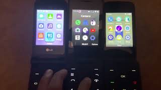 LG Classic Flip vs Nokia 2760 Flip vs TCL Flip 2 [upl. by Annehcu]