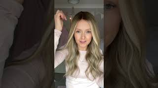 Wig Review  Raregen Salon Colorist Collection  Human Hair Wig  Cool Light Ash Blonde Balayage [upl. by Riamu169]