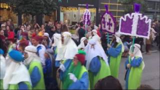 Cabalgata Reyes Magos Algeciras 2017 [upl. by Lucias]