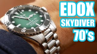 Edox Skydiver 70s  Automatic [upl. by Ihn320]