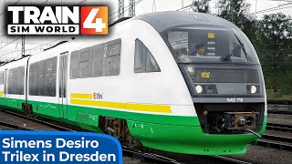 Im Trilex durch Dresden  TRAIN SIM WORLD 4  Siemens Desiro  VT642  Nahverkehr in Dresden  TSW 4 [upl. by Nennerb735]