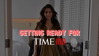 GRWM TIME 100  ALIA BHATT [upl. by Larrej]