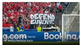 Defend Europe banner labeled as extremism [upl. by Avah159]