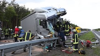 Tödlicher Unfall auf der A7 [upl. by Htenaj61]