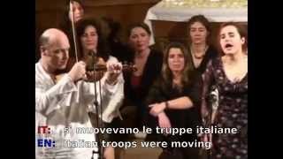 Gorizia tu sei maledetta  Italian war song with English subtitles [upl. by Eibur]