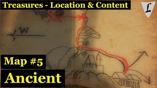 Kingdom Come  Treasure Location  Content  Ancient Map 5 [upl. by Chobot]