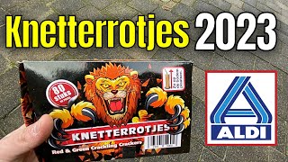 Knetterrotjes  Aldi Vuurwerk 2023 [upl. by Etsirhc]