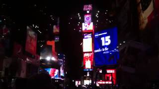 Happy New Year 2013 Countdown  Times Square [upl. by Brittan]