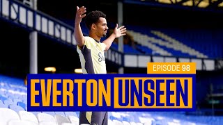 Iliman Ndiayes first day  EVERTON UNSEEN 98 [upl. by Ciaphus]