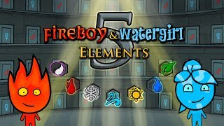 Fireboy and Watergirl 5 Elements Walkthrough All Levels [upl. by Dagall353]