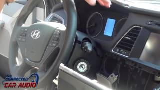 Hyundai sonata 2015 and up stereo removal [upl. by Romeo]