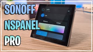 🔴Sonoff NSPanel PRO  Panel de control TODO en UNO  Dashboard domótico [upl. by Dirrej978]
