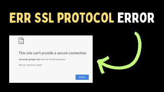 How To Fix The ERRSSLPROTOCOLERROR in Windows 11 [upl. by Yrreg]