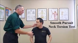 Smooth Pursuit Neck Torsion Test [upl. by Bobina]