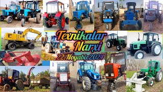 Traktor bozori 22Noyabir2024 Belarus Mtz Ttz T28 T40 Yumz Ekskavatir Hyundai New Holland Kuf18 [upl. by Eldwen]