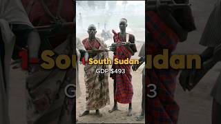 The Worlds Poorest Countries REVEALED  Shocking GDP Numbers🧐😲 [upl. by Low]