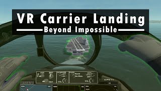 Flying an F14 Tomcat in VTOL VR I Cant [upl. by Kato487]