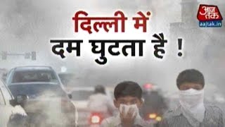 62 Pollution In Delhi Caused By Private Vehicles 30 By Trucks Survey [upl. by Jonell410]