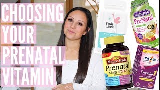 PRENATAL VITAMINS HOW TO CHOOSE THE RIGHT ONE FOR YOU [upl. by Heurlin]