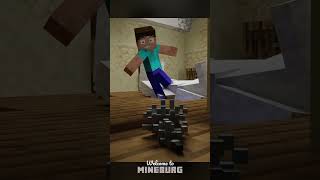 Noob vs Silverfish O minecraft animation minecraftmemes minecraftanimation minecraftshorts [upl. by Eninotna]