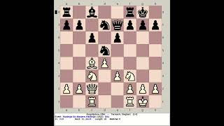 Bogoljubow Efim vs Tarrasch Siegbert  Hastings Six Masters Chess 1922 England [upl. by Darrell]