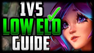 HOW TO CARRY YOURSELF OUT OF LOW ELO WITH LILLIA  Lillia 1v5 Guide Season 13 League of Legends [upl. by Eanrahs527]