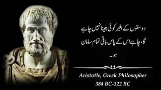 These quotes of aristotel will change your mindset  motivation quotes in Urdu [upl. by Ashatan]