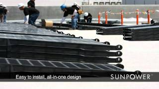 SunPower T5 Solar Roof Tile  Power Plants [upl. by Enyawd]