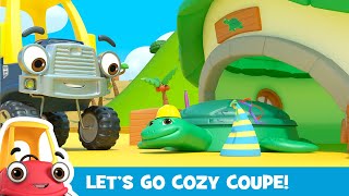 Coming Out of His Shell  More  2 HOUR OF COZY COUPE  Lets Go Cozy Coupe 🚗  Cartoon for Kids [upl. by Camarata]