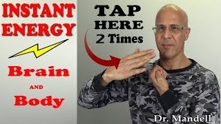 Tap Here 2 Times to Instantly Energize Your Brain and Body  Dr Mandell DC [upl. by Eaton725]