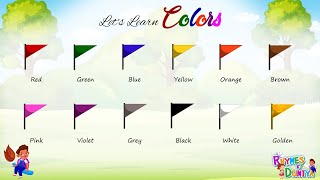 Learn Colors Name In English  Color Videos For Kids  Learn to write colors name for Kids [upl. by Ultun]