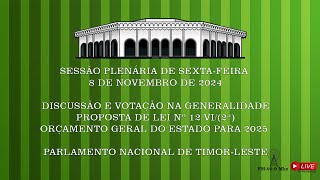 DISCUSSÃO E VOTAÇÃO NA GENERALIDADE [upl. by Elaine]