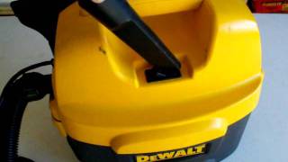 Dewalt DC500 Portable 18v volt Vacuum Cleaner [upl. by Evander]