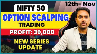 🔥 Live Trading Nifty50  Option Scalping Trading nifty50 intradaytrading [upl. by Genevra]