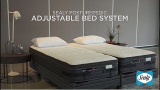 Mattress Demo  Adjustable Bed System  Product Features Specs [upl. by Droflim]