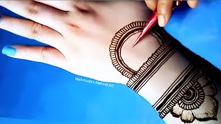 Karwa chauth 2024 Easy Mehndi design  Simple mehandi design  Mehandi ka design  Mehndi designs [upl. by Raoul152]