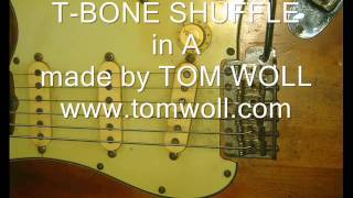 T BONE SHUFFLE in A [upl. by Osrock]