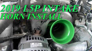 2019 L5P Wehrli Intake Horn Install Turn on subtitles [upl. by Harbert]