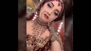 alizeh shah  musically bridal tiktok video🔥🔥🔥 [upl. by Maclay465]