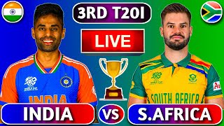 🔴Live India vs South Africa  IND vs SA Live Cricket Scores amp Commentary  Today Cricket Match Live [upl. by Akimihs]