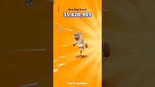 My New High Score in Subway surfers game newgame shorts trending gaming like share sfgame [upl. by Anirhtak54]