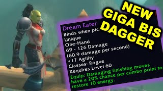 How to get Dream Eater  Quest Guide for new Rogue EPIC QUEST WEAPON in Season of Discovery [upl. by Meingolda]