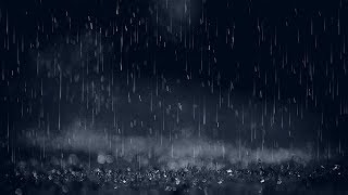 Gentle Night Rain 12 HOURS Rain Sounds for Sleeping  DARK SCREEN to Sleep Fast amp End Insomnia [upl. by Doroteya698]