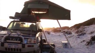 Gordigear Roof Top Tent  Esperance  Western Australia [upl. by Anan]