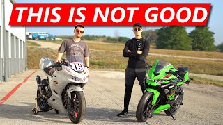 The ZX4RR is SLOWER than a Ninja 400 and we can prove it [upl. by Pierrepont]