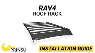 Toyota Rav4 Prinsu Roof Rack 20192021 [upl. by Airan]